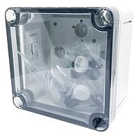 Altech 130-003 ລົດລົງ DIN 3.70 x 3.70 x 2.24 ໂປລີຄາບເອດ Transp