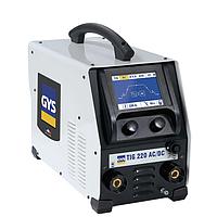 GYS TIG 220 AC/DC HF FV ເຄື່ອງເຊື່ອມ TIG AC/DC ແລະ MMA (1ph; 230V; 220A AC/DC; no accessories)