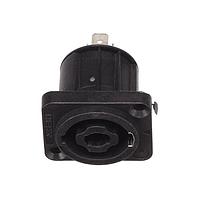 REAN RLS4MPZ ຕົວເຊື່ອມລະບົບລະບົບລະບົບລະບົບ 4P LOUDSPEAKER RCPT SOLDER CUP CONTACT