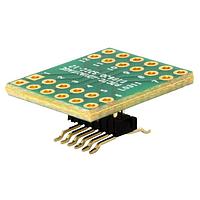 Chip Quik DIP600-SOIC-12W ອາເດັບເຕີ DIP-12 (ຄວາມກວ້າງ 0.6" , ລະດັບ 0.1") ເປັນ SOIC-12 Wide (ລະດັບ 1.27mm, ຂະໜາດຕົວ 300 mil) Adapter