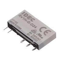 IDEC RV1H-G-D24 ອິນເຕີເຟສ ເລເລຍ RV 6mm ເລເລຍ SPDT 24VDC