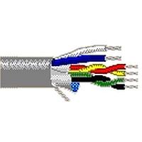 Belden 8786 060500 ອອດິໂອ, ການຄວບຄຸມ ແລະ ເຄື່ອງມືວັດຄ່າ 24/22AWG 4/2C SHIELD 500ft SPOOL CHROME