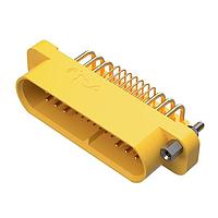 Amphenol Positronic GFSH928M4T/AA ຕົວເຊື່ອມຕໍ່ພວມຄວາມແຈ້ງປະສົມ, ຂະໜາດ 18 ມີ 16 ຂໍ້ຕິດຕໍ່ ແລະ ຂະໜາດ 28 ມີ 22 ຂໍ້ຕິດຕໍ່, ຂາຍ (ຜູ້ຊາຍ), ມຸມຂວາ ການບວດຕໍ່