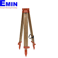 Jeweltest S9 ອະລູມີນຽມ Theodolite Tripod (160mm, 1760mm)