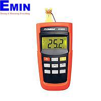 OMEGA HH800A ເຄື່ອງວັດອຸນຫະພູມມືຖືແບບປ້ອນເຂົ້າດຽວ (Type K: -200 to 1372°C, Type J: -200 to 1200°C, 1CH)