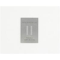 Chip Quik PA0040-S ປຸ່ມຊອກເກັດ & ອະແດບເຕີ TSSOP-48 ສແຕນເລດສຕີນ Stencil