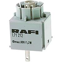 RAFI 1.71.212.001/0000 ປຸ່ມໂປຣດລາມພວກ RAFIX 22 QR lamp socket w/ coupling