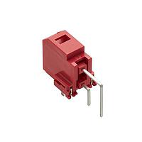 Molex 203555-1012 Power CP-6.5 HDR 6.5mm DR 2CKT RA POLZ TH RED