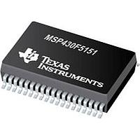 Texas Instruments MSP430F5151IYFFR 16-bit Microcontrollers - MCU Mixed Signal Microcontroller A 595-MSP430F5151IYFFT