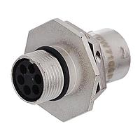 Amphenol SINE Systems RT0W7106PNH ຂໍ້ຕໍ່ 20AWG 6 ຂາ Jamnut ຜູ້ຊາຍ