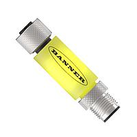 Banner Engineering TL15Y2Q ຕິດຕັ້ງໄຟຫຼັກແບບແບ່ງສ່ວນ In-Line Modular Tower Light Indicators TL15 Series: ເປັນສີເພື່ອສະແດງສະຖານະ In-Line Status Indicator Segment; ແຮງດັນໄຟຟ້າ: 12 ຫຼື 24 V dc; ກອງພາຍໃນ: PVC; IP67; ການຮັບສະເຫຼີມ: PNP; ສີ: ເຫຼືອງ, ຂາຍ 2; ຊາຍ-ຍິງ 5-pin M12 Integral QD