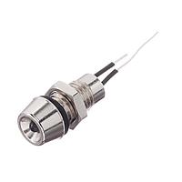 Amphenol LTW L08-01BAAS-MR7001 ຕົວບອກສະແດງ LED ຕິດຕູ້ບົດບາດ ສີຟ້າ ເຫຼັກ DC 4V