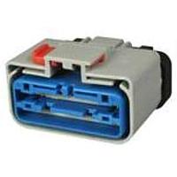 Aptiv 13533441 ຕົວເຊື່ອມຕໍ່ລົດ 14 ທາງ ຜູ້ຍິງ APEX 2.8 ປິດກັນນ້ຳ ສີເທາແຈ້ງ CONN