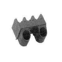 AMP Connectors - TE Connectivity 4-1437658-7 ສາຍກັນສາຍ Tri-Barrier Strip BSTRP .438 08C VRT BLK 18-10