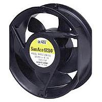 Sanyo Denki 9WE5748K5D01 ພັງລົມ Axial, 172x150x51mm ຮອງດ/ດ້ານຕັດ, 48VDC, ກັນນ້ຳກະທົບ, ບໍ່ມີຂອງຍືດ, ຕິດຕາມລອກ, IP68
