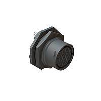 Amphenol SINE Systems RTS714ND19S0332 ຕົວເຊື່ອມຕໍ່ Receptacle, Jam Nut SZ14