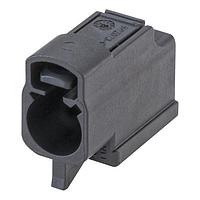 Rosenberger 59Z073-C00A ອຸປະກອນເສີມ ກອງພາສຕິກ ຈໍແຈກ ຕົວຕົວເລັກ A ສີດຳ