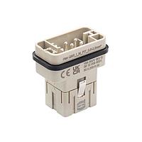 HARTING 09120055001 ອິນເຊີດ Han Q 5/0 Push-In Male Insert