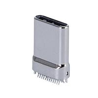 Same Sky (formerly CUI Devices) UP32-C-F-G-FL-1-P24 USB ປະເພດ C Type C, 3.2, Free-line, ກະທົບດ້ວຍທາງທອງ 1u, ປົກກະຕິ Stamping, 24 ຂາ
