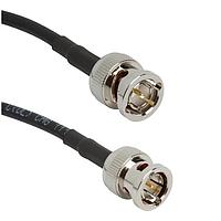 Amphenol RF 095-850-187-036 ສາຍສະບັບ RF HD-BNC ST PLG-BNC PLG Belden4855R .75M