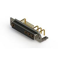 EDAC 630-36W4650-1T3 ຕູ້ຕິດຕໍ່ D-Sub ປະສົມມຸມຂວາ ຕູ້ຕິດຕໍ່ພະລັງງານ Combo D-Sub