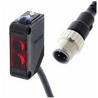 Omron Automation and Safety E3Z-R81-M1J 0.3M ເຊນເຊີເວີໄຟຟ້າ E3Z-R81 ມີ 4 ພິນ 12mm ການເຊື່ອມຕໍ່