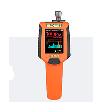 HAZDUST HD 1620 ຫຼາຍພາລາມິເຕີ, ມືຖື, ຕິດຕາມອາກາດຫາຍໃຈໃນເວລາຈິງ (+/- 2 ug/m3 or 0.002 mg/m3)