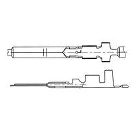 Yazaki 71141050 ຂໍ້ຕໍ່ TERM PA M 3.0MM UNSLD