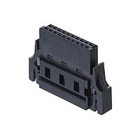 Harwin M55-8202042 ຕົວເຊື່ອມ 1.27MM PITCH REC CABLE 20-WAY