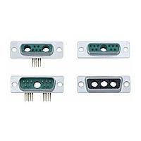 Molex / FCT 173107-0319 ຕູ້ຕໍ່ຕໍ່ສະຕິກ D-Sub ປະກອບຜະລິດ 11 POS R/A PCB SKT 11W1 10PIN 1 HOLE