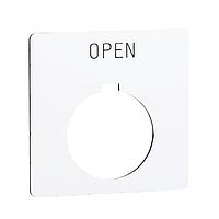 Square D 9001KN109WP Legend PSH BTTN LEGEND PLATE 30MM, ປະເພດ K