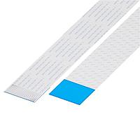 GCT (Global Connector Technology) 10-18-D-0279-C-4-08-4-T ເສັ້ນສາຍຕໍ່ລົງ FFC / FPC 1mm Pitch FlatFlexCable, 18Contact, Conductor OppSide, Len279mm/11in, Tin Plt