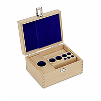 KERN 313-050-100 ກະຕ່າໄມ້ສໍາລັບຊຸດນ້ຳໜັກ (ຮູບສະເລ່ຍ/ກະທັບ, 1 mg - 500 g)