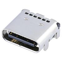 Molex 221610-0001 ຕົວເຊື່ອມ USB Type C ຕິດຕູ້ດ້ານບູດ, 24pin (Type C Rec.)