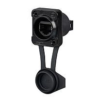 REAN RRE8F-Z-112S-0 ຕົວເຊື່ອມຕໍ່ປະສົມດ່ວນຂອງ Ethernet chassis, ປະເພດ Horn ຕອນຫຼັງ, ກົດອາກາດແລະ IP65.