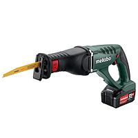 METABO ASE 18 LTX Cordless saber ເຫັນ (18V 2x4Ah Li-ion)