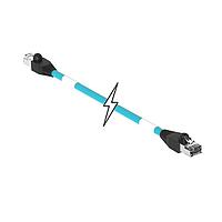 Molex 1201080441 Cat 5e ENET MMJ RJ45/RJ45  35M ສີຟ້າ TPE