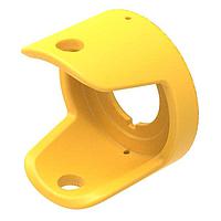 EAO 84-906 ປົກກັນອຸປະກອນຮາດແວ ສໍາລັບປຸ່ມຢຸດ, RAL 1003, ກະລຸນາ 50mm, ພ້ອມລັອກຄວາມປອດໄພ