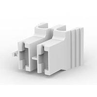 AMP Connectors - TE Connectivity 521663-1 ກອງຮັບ Housing HSG 250 FAST 2P NATURAL