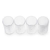 MILWAUKEE MI0021 ບີກເກີພາດສະຕິກ (25ml; 4pcs)