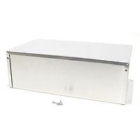 Hammond Manufacturing 1411FBXU ກອງປົກຄຸມ Utility Utility - 12 x 7.0 x 4.0" - ອະລູມິນຽມບໍ່ສຳເລັດຮູບພາບມີ Flanges