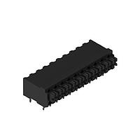 Wurth Elektronik 691410110010 ບລັອກຂໍ້ຕໍ່ຄົງທີ່ WR-TBL 3.5mm pitch Monoblock THT ສີດຳ ແຖວຕັ້ງສອງຂາຍສາຍສອງດ້ວຍການກົດເຂົ້າບໍ່ມີສະກຣູ 10P