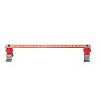 Wakefield Thermal SCGB-2-T-KT ບາរដីນ Ground Bar, 36 ຮອນ, ສະຕະປະຫວັດ, ທອງກະທອງ, ທິນ, 24" ຍາວ, 2" ກວ້າງ, 4" ສູງ, 0.25" ຄວາມຫນາ
