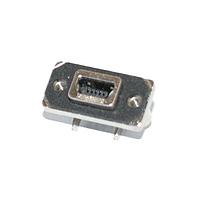 Amphenol Commercial Products MUSB-B551-04 ຂໍ້ມູນ Mini USB Type B Connectors MINI B SNGL VERT RA PCB