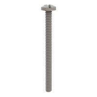 Essentra Components 010632CD162 ການປະສົມສະກຣູບານເຊີວເຄື່ອງຈັກ, #6-32 ການດັບກະດູກ, 1 5/8 ຍາວ