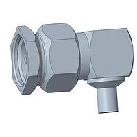 AMP Connectors - TE Connectivity 1051160-1 ຕູ້ຕໍ່ RF / ຕູ້ຕໍ່ Coaxial SMA R/A Cable Plug 2007 8001 92