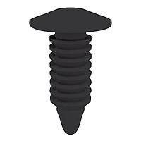 Essentra Components 27RT2811000 ລັອກກັບການກົດປຸ່ມ, ຮູ Hole .281, ຄວາມຫນາຂອງແຜ່ນ .084-.500