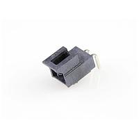 Molex 105313-1702 ຮອດເດີແລະຮ້ອງສາຍ NANOFIT HDR RA SGL 2CKT 15AU BLK