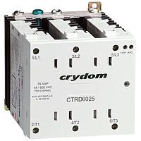 Sensata Technologies - Crydom CTRB6025 ອິນດິເຄເຕີ 600V/25A 90-140A Cinput 90mm 3ph DR Z