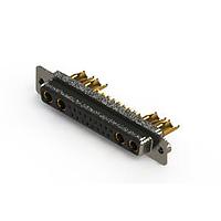 EDAC 628-21W4622-4N2 ຕົວເຊື່ອມຕໍ່ Mixed Contact D-Sub Connectors Vertical Combo Dsub